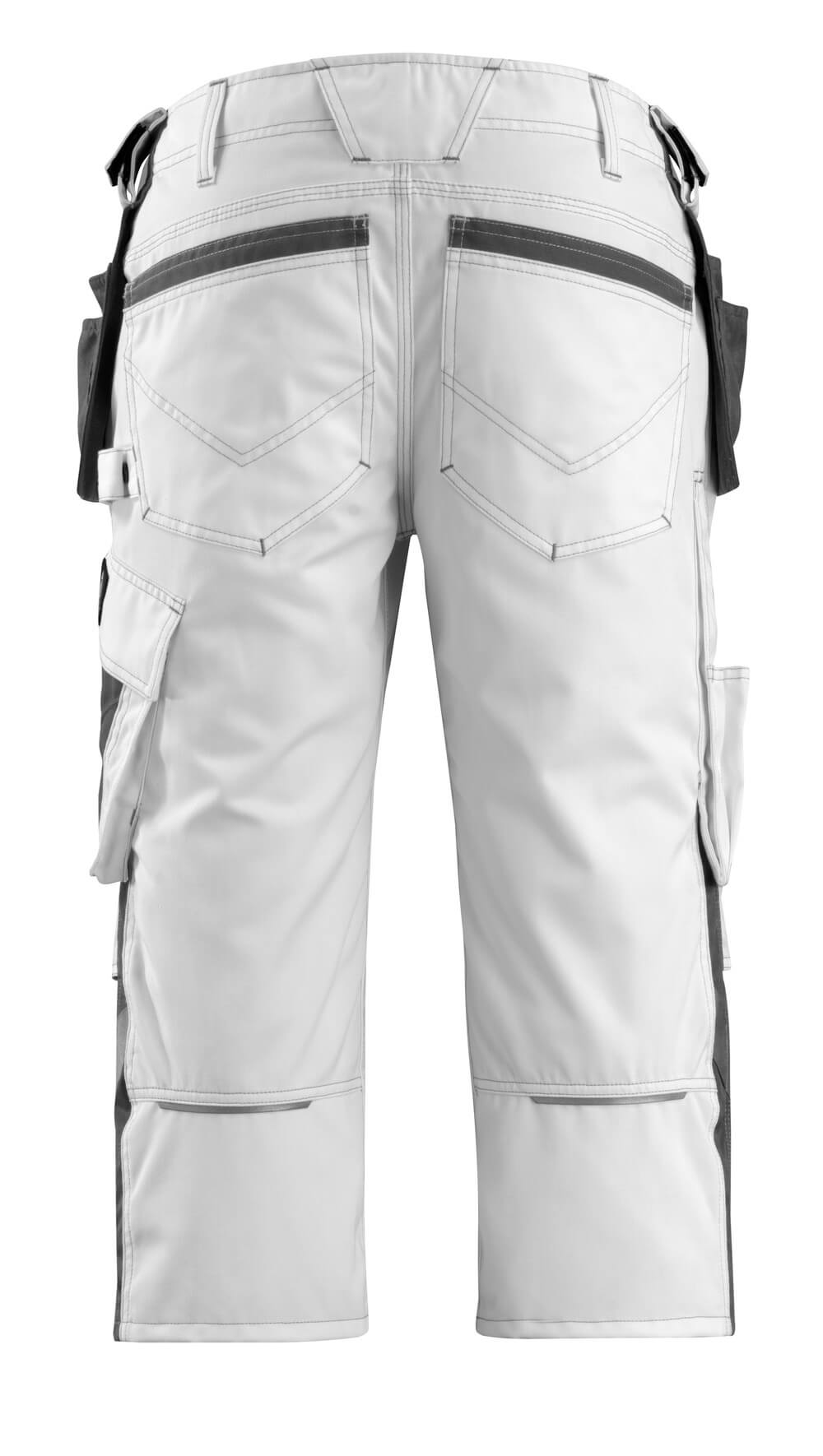 Mascot UNIQUE  Lindau ¾ Length Trousers with holster pockets 14349 white/dark anthracite