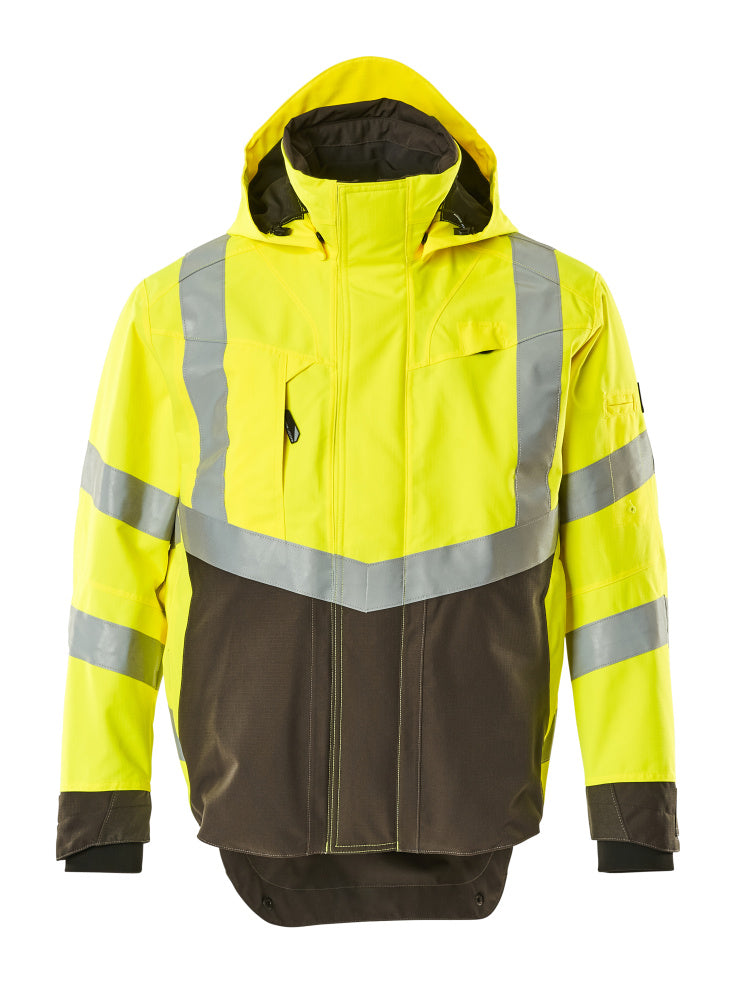 Mascot SAFE SUPREME  Harlow Outer Shell Jacket 15501 hi-vis yellow/dark anthracite