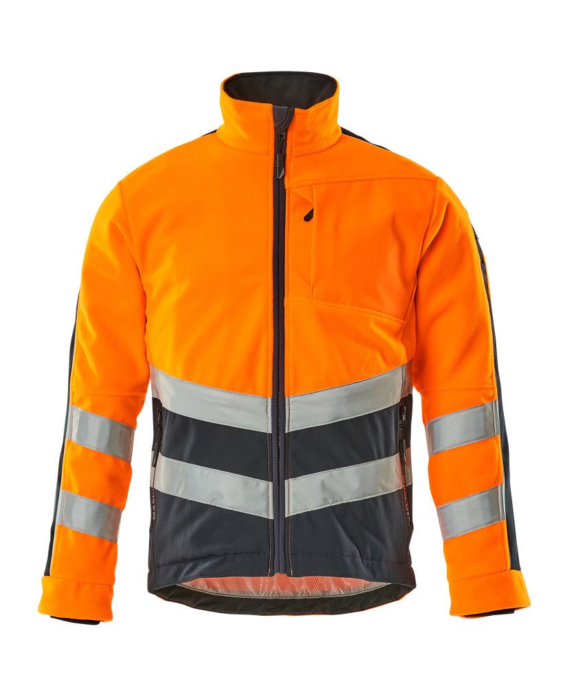 Mascot SAFE SUPREME  Sheffield Fleece Jacket 15503 hi-vis orange/dark navy