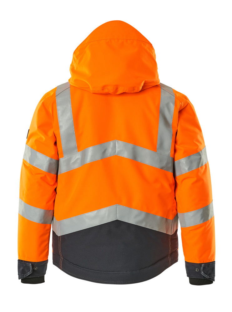 Mascot SAFE SUPREME  Hastings Winter Jacket 15535 hi-vis orange/dark navy