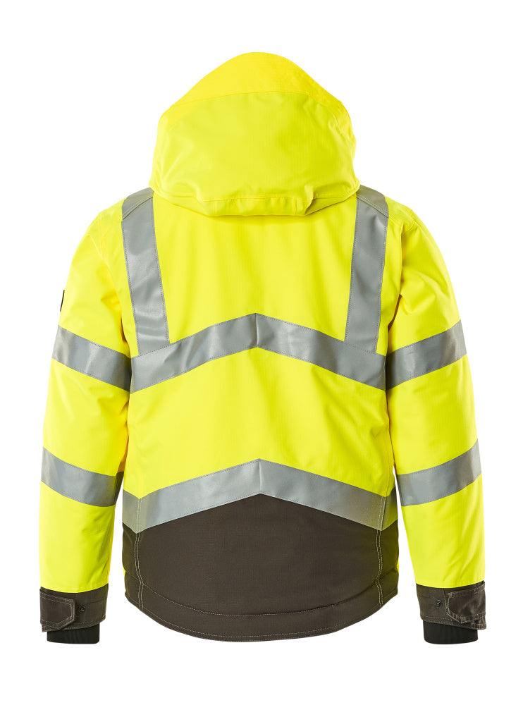 Mascot SAFE SUPREME  Hastings Winter Jacket 15535 hi-vis yellow/dark anthracite