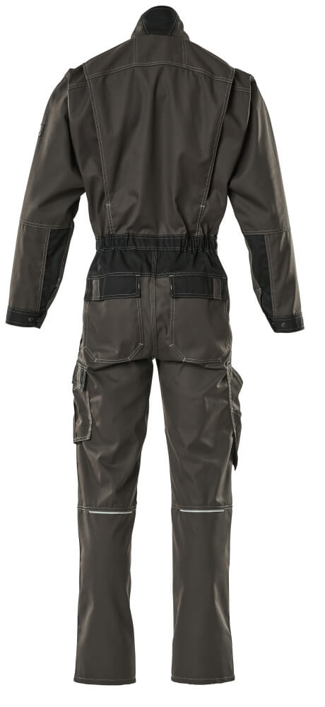Mascot LIGHT  Wallan Boilersuit with kneepad pockets 15719 dark anthracite/black