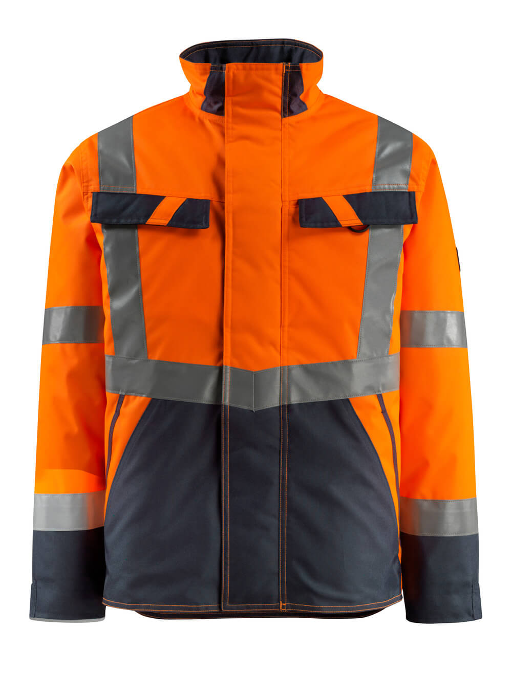 Mascot SAFE LIGHT  Penrith Winter Jacket 15935 hi-vis orange/dark navy