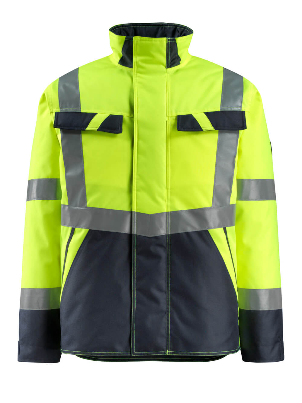Mascot SAFE LIGHT  Penrith Winter Jacket 15935 hi-vis yellow/dark navy