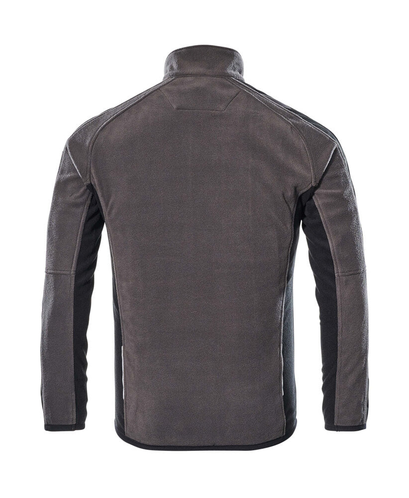 Mascot UNIQUE  Hannover Fleece Jacket 16003 dark anthracite/black