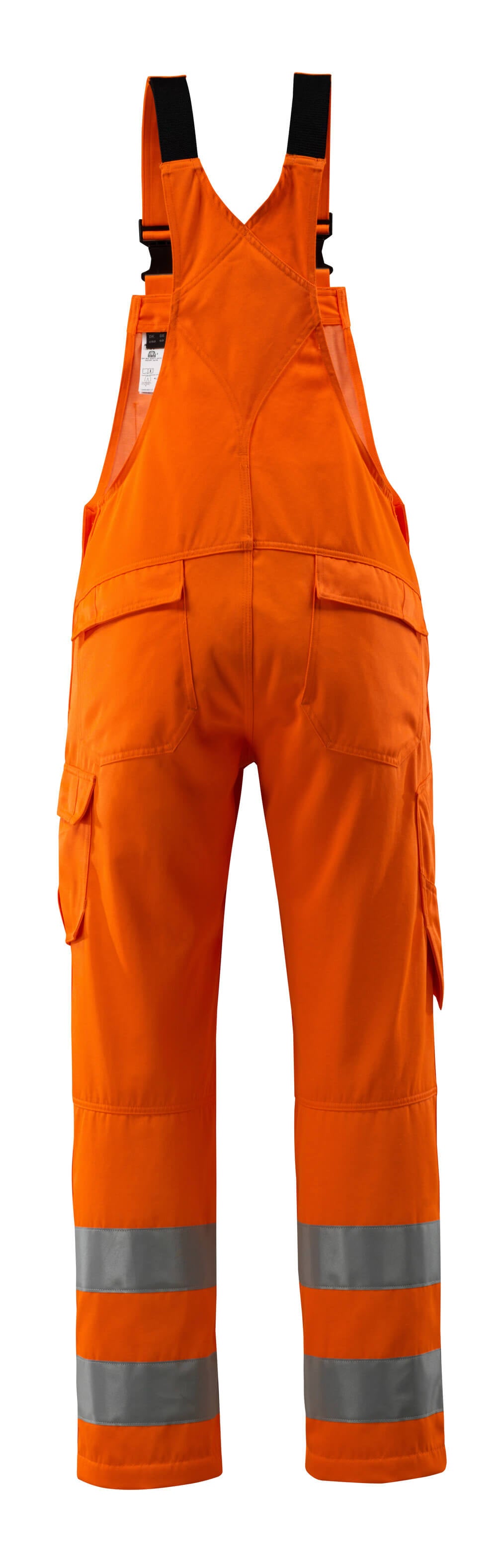 Mascot SAFE LIGHT  Devonport Bib & Brace with kneepad pockets 16869 hi-vis orange