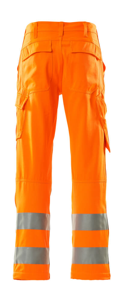 Mascot SAFE LIGHT  Geraldton Trousers with kneepad pockets 16879 hi-vis orange