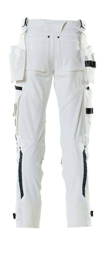 Mascot ADVANCED  Trousers with holster pockets 17031 white