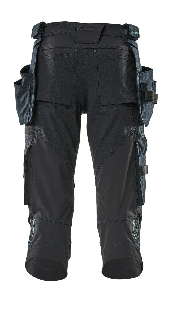 Mascot ADVANCED Pantalon ¾ avec poches holster 17049 marine foncé