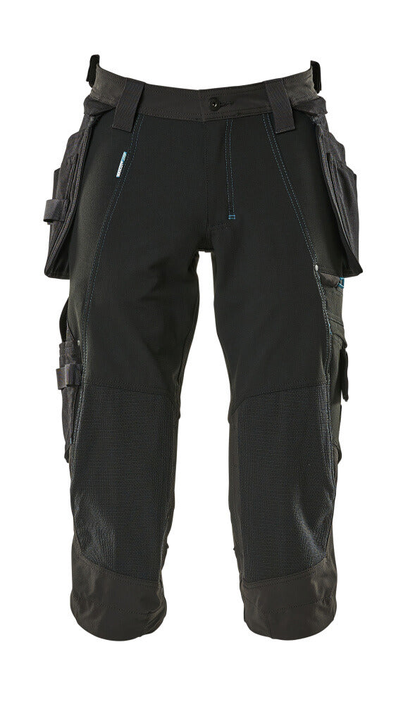 Mascot ADVANCED  ¾ Length Trousers with holster pockets 17049 black