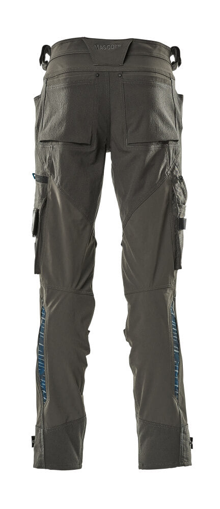 Mascot ADVANCED  Trousers with kneepad pockets 17079 dark anthracite