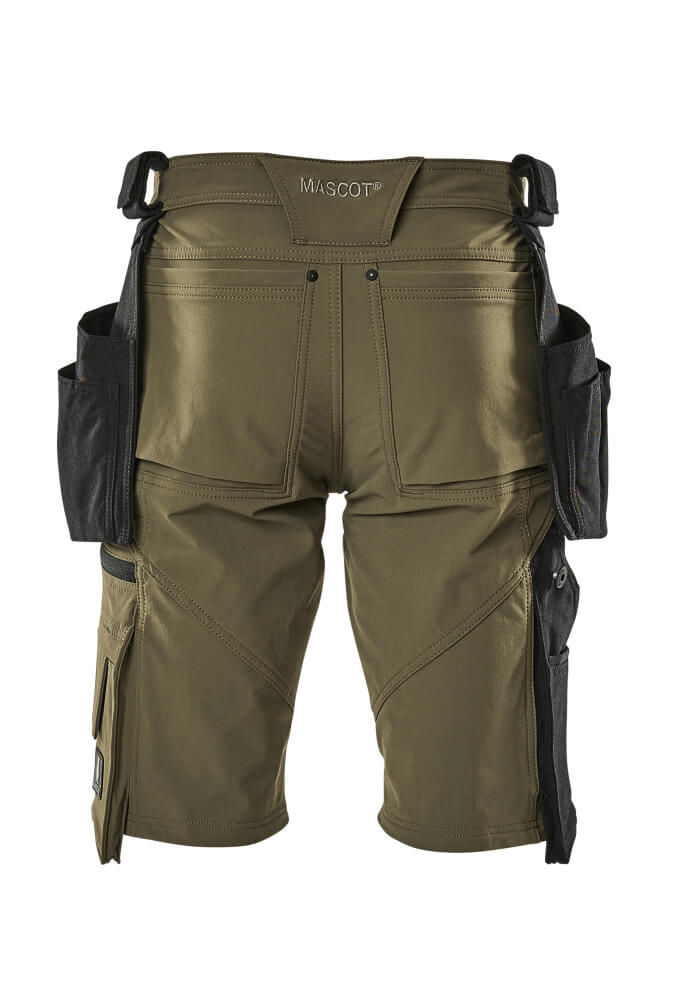 Mascot ADVANCED  Shorts with holster pockets 17149 moss green