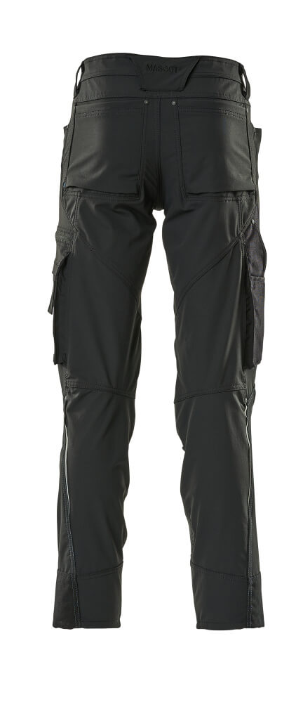 Mascot ADVANCED  Trousers with kneepad pockets 17179 black