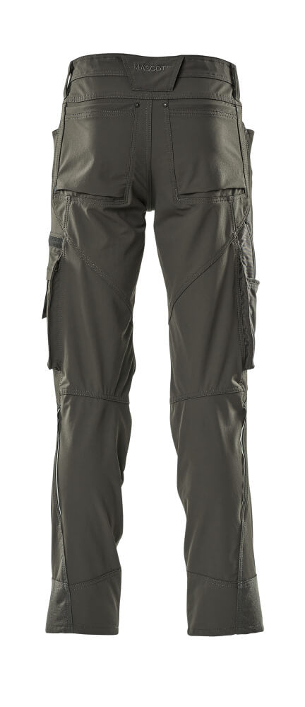 Mascot ADVANCED  Trousers with kneepad pockets 17179 dark anthracite