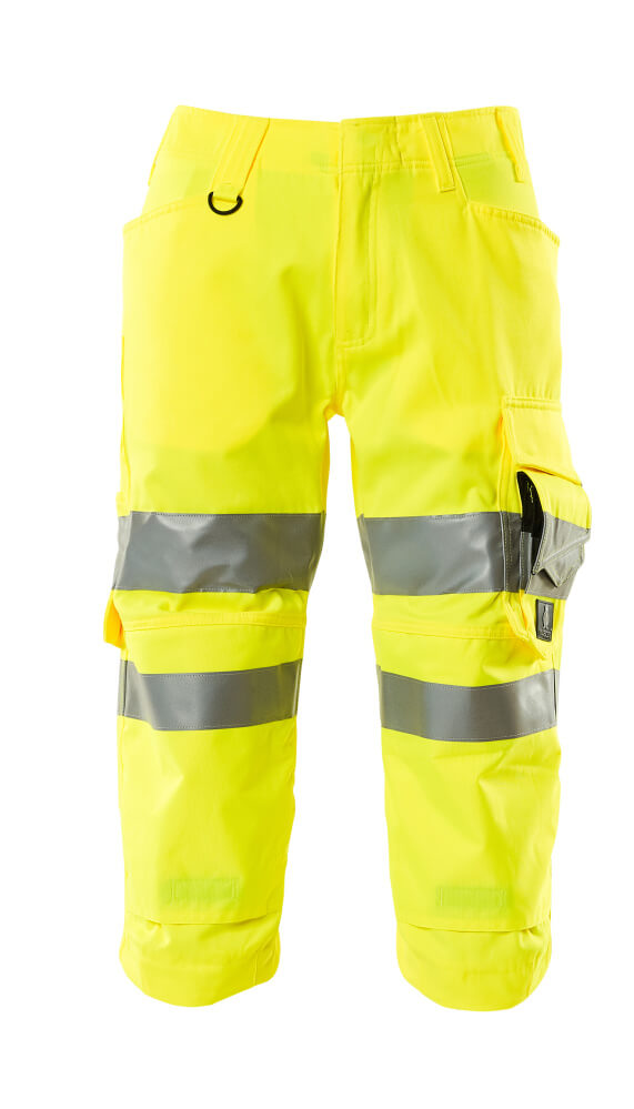 Mascot SAFE SUPREME  ¾ Length Trousers with kneepad pockets 17549 hi-vis yellow