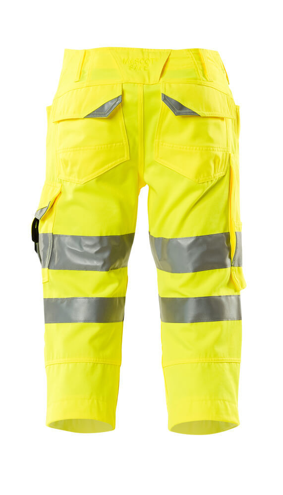 Mascot SAFE SUPREME  ¾ Length Trousers with kneepad pockets 17549 hi-vis yellow