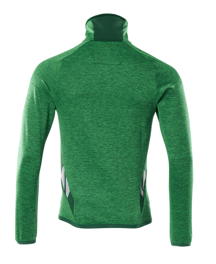 Mascot ACCELERATE  Fleece Jumper with zipper 18103 grass green/green