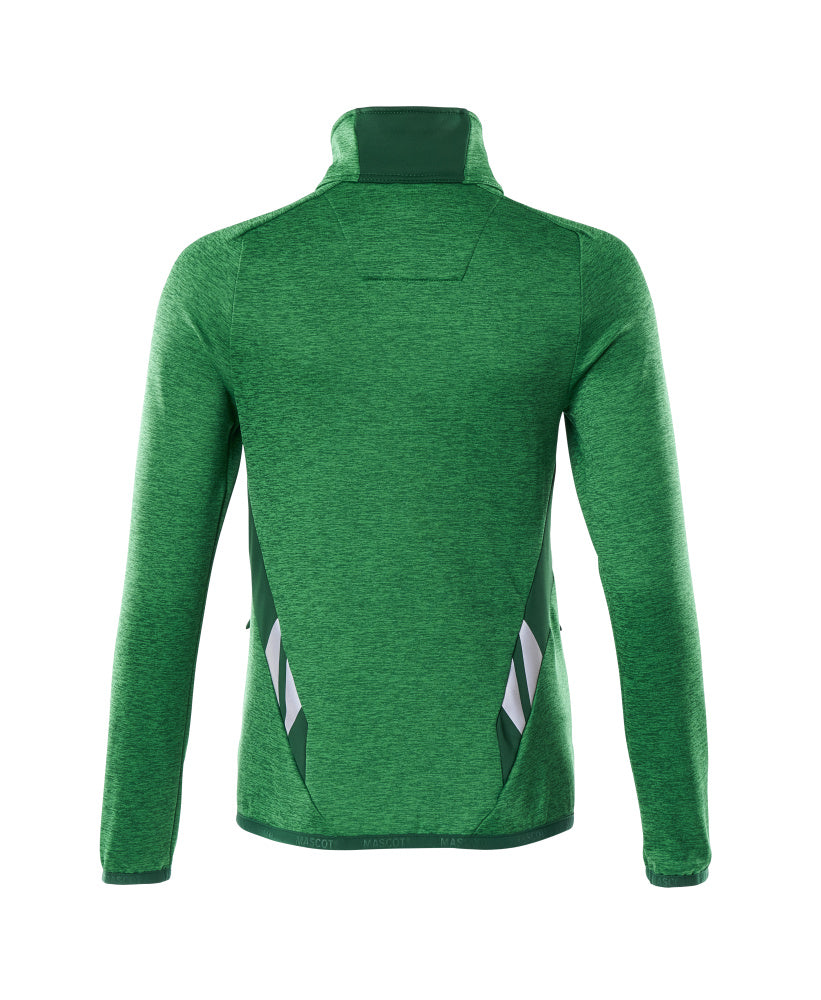 Mascot ACCELERATE  Fleece Jumper with zipper 18153 grass green/green