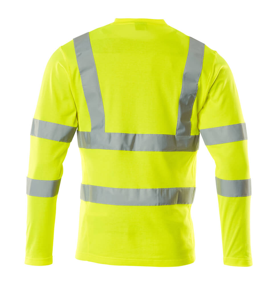 Mascot SAFE CLASSIC  T-shirt, long-sleeved 18281 hi-vis yellow