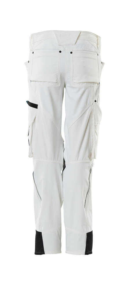 Mascot ADVANCED  Trousers with kneepad pockets 18388 white