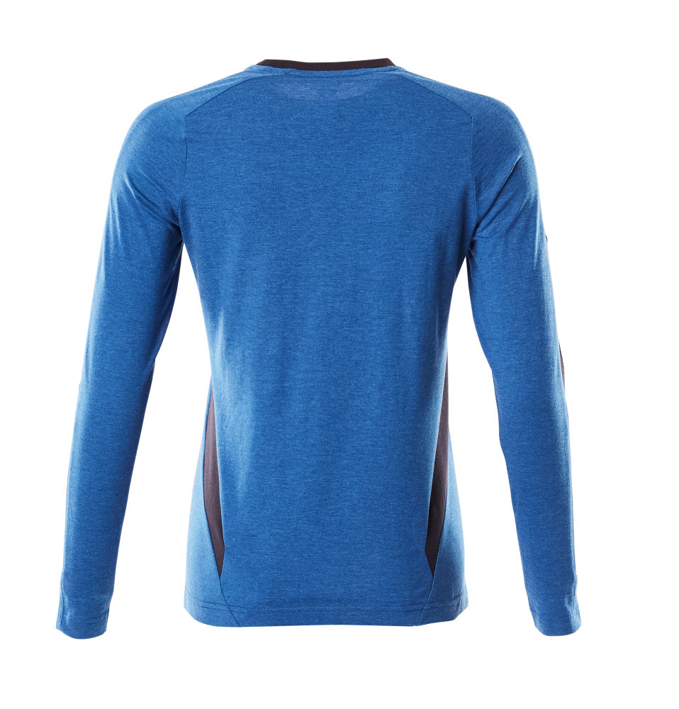 Mascot ACCELERATE  T-shirt, long-sleeved 18391 azure blue/dark navy