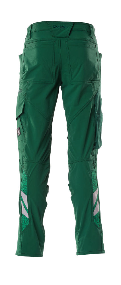 Mascot ACCELERATE  Trousers with kneepad pockets 18479 green
