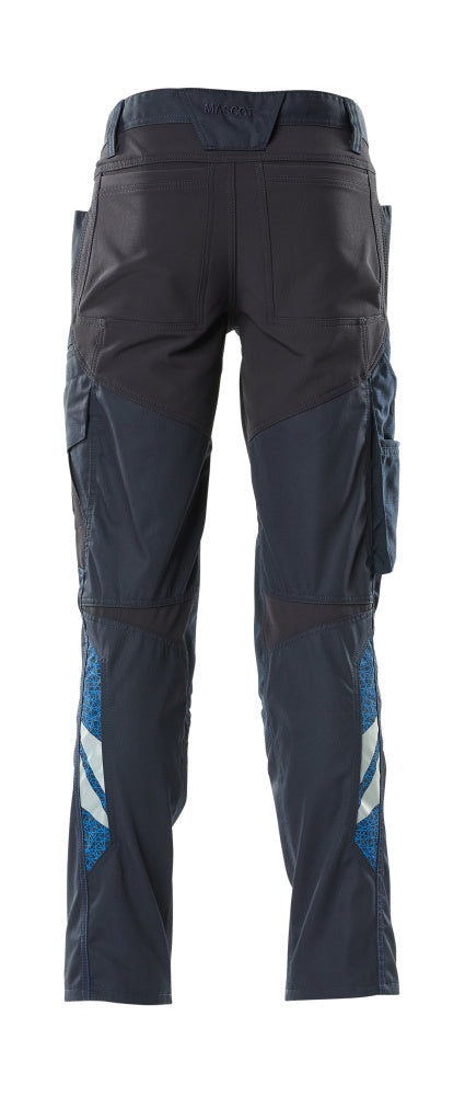 Mascot ACCELERATE  Trousers with kneepad pockets 18579 dark navy