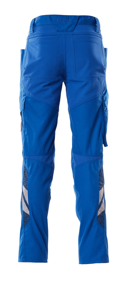 Mascot ACCELERATE  Trousers with kneepad pockets 18579 azure blue