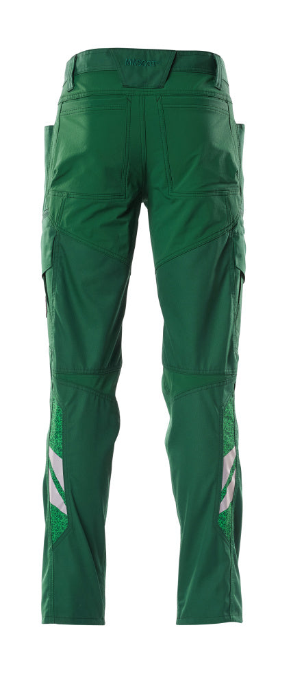 Mascot ACCELERATE  Trousers with thigh pockets 18679 green
