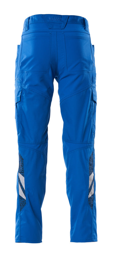 Mascot ACCELERATE  Trousers with thigh pockets 18679 azure blue
