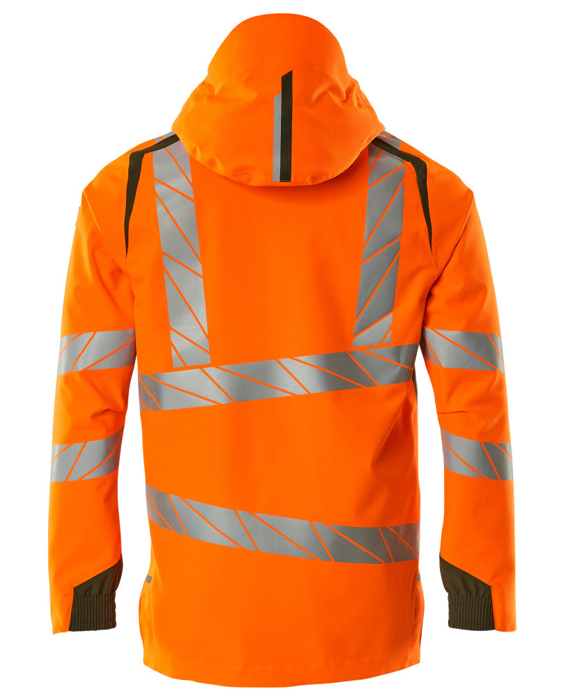 Mascot ACCELERATE SAFE  Outer Shell Jacket 19001 hi-vis orange/moss green