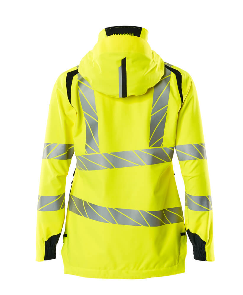 Mascot ACCELERATE SAFE  Outer Shell Jacket 19011 hi-vis yellow/dark navy