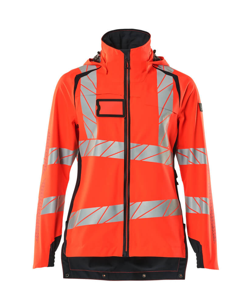 Mascot ACCELERATE SAFE  Outer Shell Jacket 19011 hi-vis red/dark navy