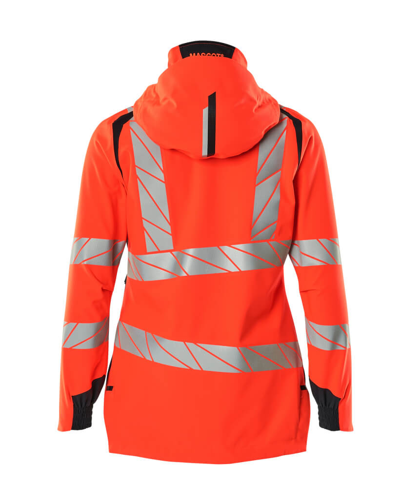 Mascot ACCELERATE SAFE  Outer Shell Jacket 19011 hi-vis red/dark navy