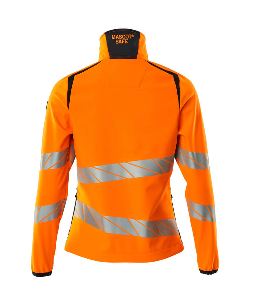Mascot ACCELERATE SAFE  Softshell Jacket 19012 hi-vis orange/dark navy