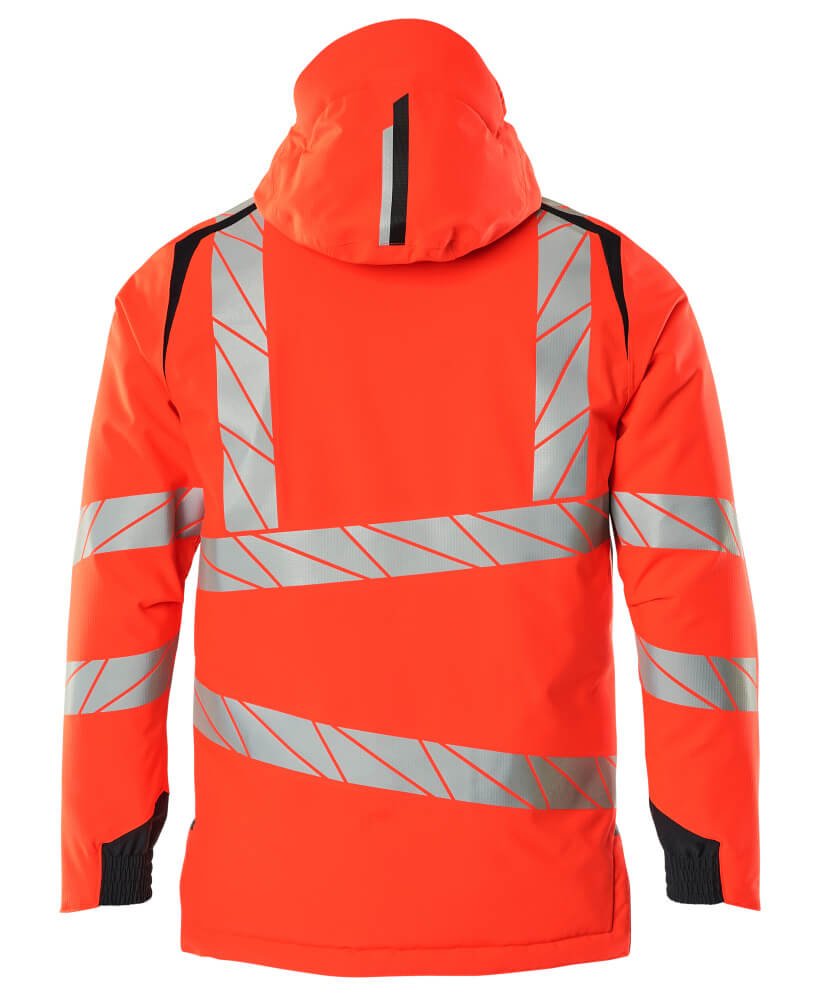 Mascot ACCELERATE SAFE  Winter Jacket 19035 hi-vis red/dark navy