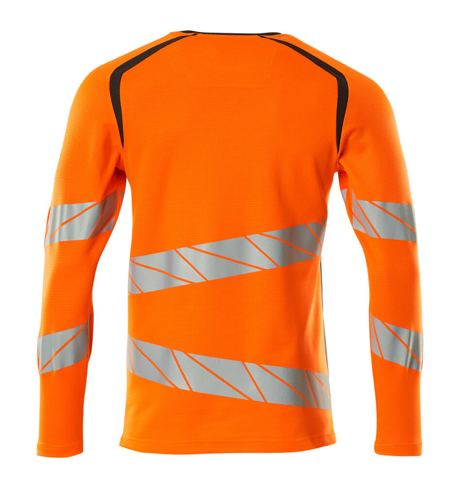 Mascot ACCELERATE SAFE  T-shirt, long-sleeved 19081 hi-vis orange/dark anthracite