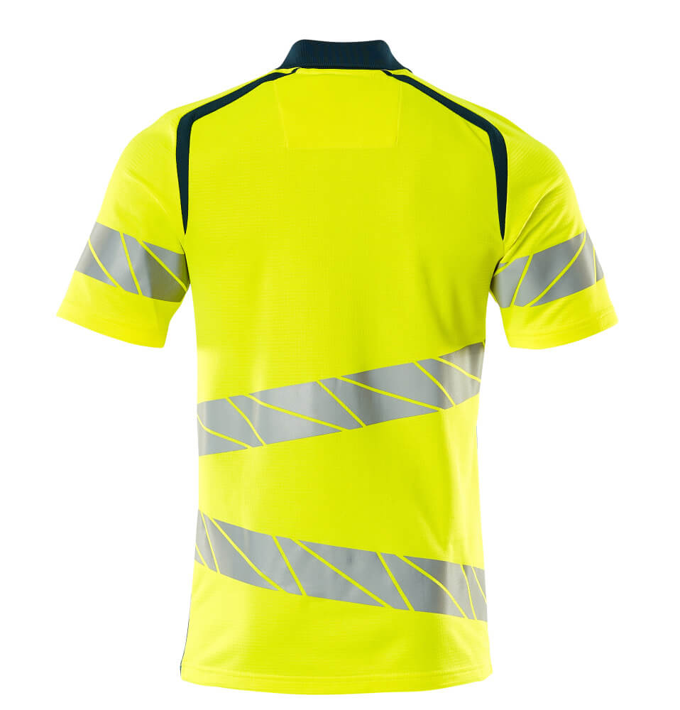 Mascot ACCELERATE SAFE  Polo shirt 19083 hi-vis yellow/dark petroleum