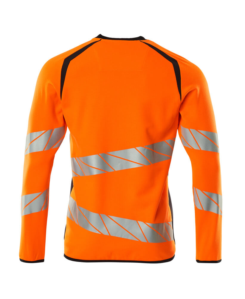 Mascot ACCELERATE SAFE  Sweatshirt 19084 hi-vis orange/dark navy