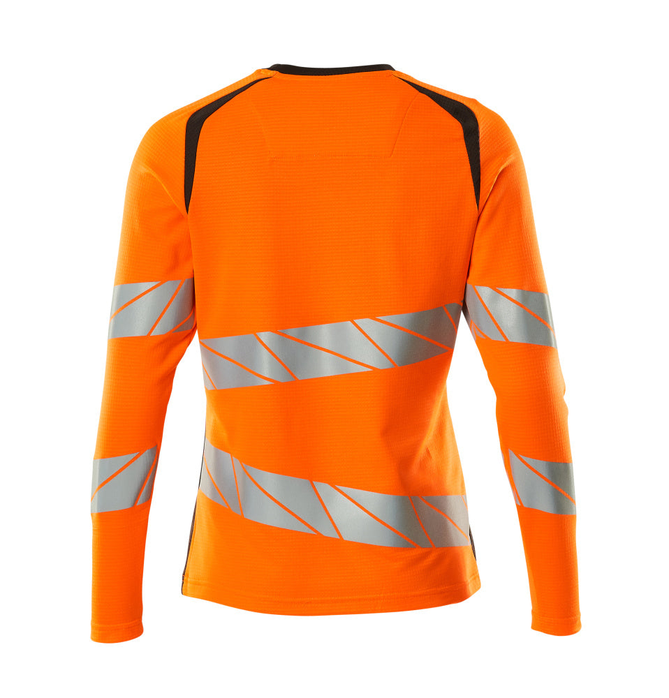 Mascot ACCELERATE SAFE  T-shirt, long-sleeved 19091 hi-vis orange/dark anthracite