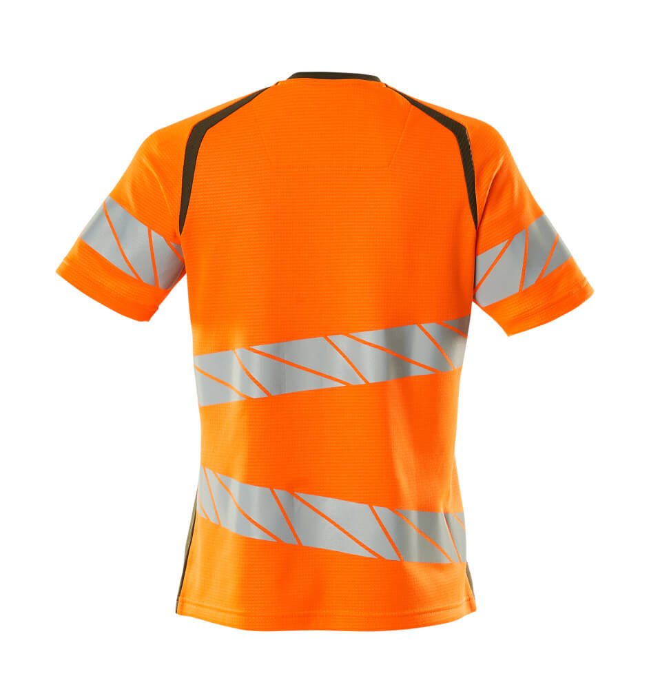 Mascot ACCELERATE SAFE  T-shirt 19092 hi-vis orange/moss green