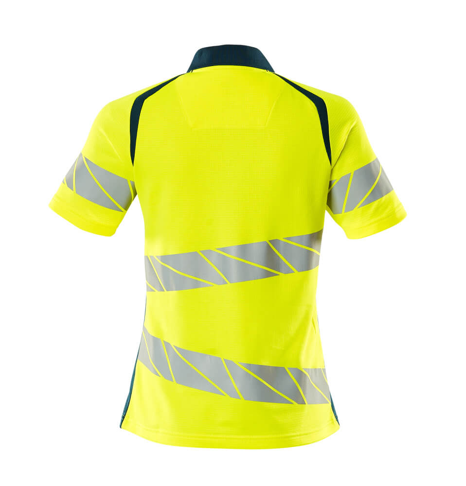 Mascot ACCELERATE SAFE  Polo shirt 19093 hi-vis yellow/dark petroleum