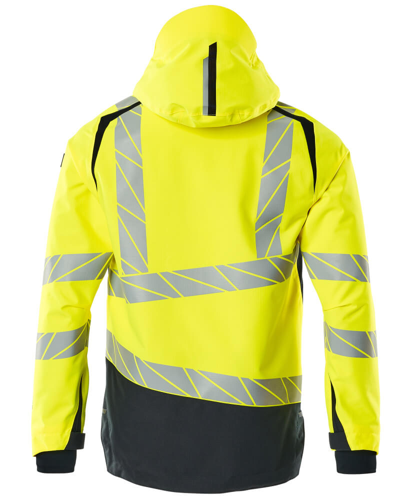 Mascot ACCELERATE SAFE  Outer Shell Jacket 19301 hi-vis yellow/dark navy