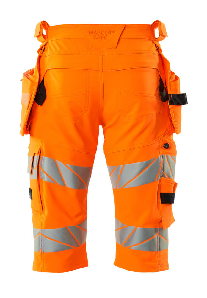 Mascot ACCELERATE SAFE  Shorts, long, with holster pockets 19349 hi-vis orange