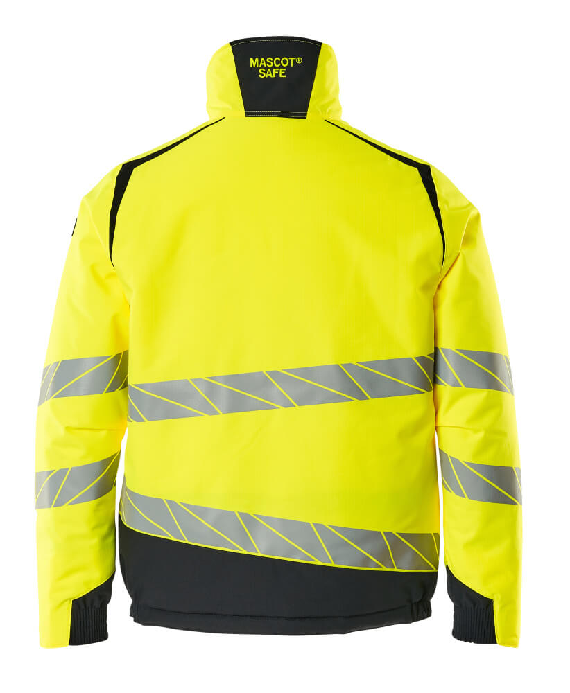 Mascot ACCELERATE SAFE  Winter Jacket 19435 hi-vis yellow/dark navy