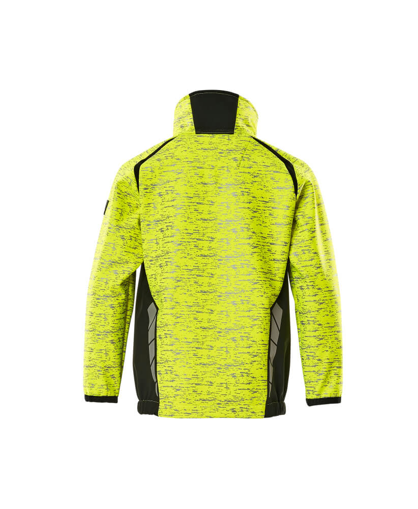 Mascot ACCELERATE SAFE  Softshell jacket for children 19902 hi-vis yellow/black