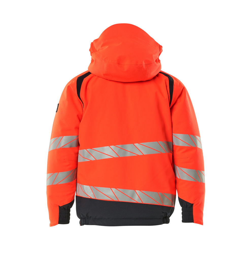 Mascot ACCELERATE SAFE  Winter Jacket for children 19935 hi-vis red/dark navy