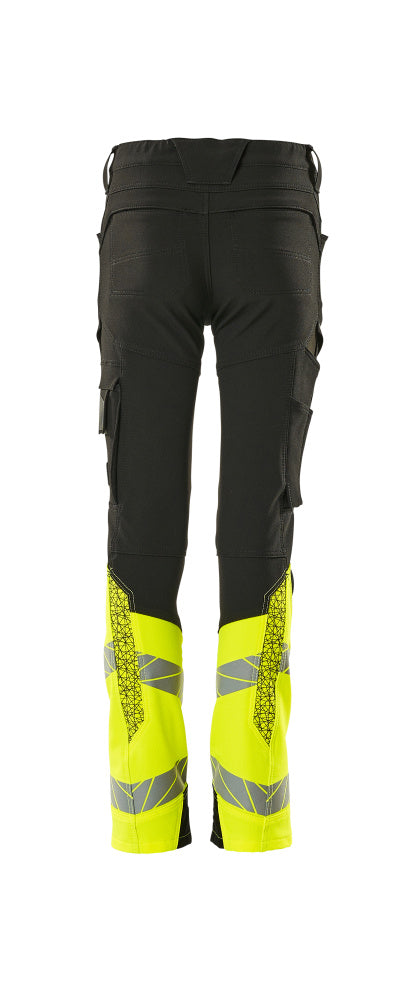 Mascot ACCELERATE SAFE  Trousers for children 19979 black/hi-vis yellow