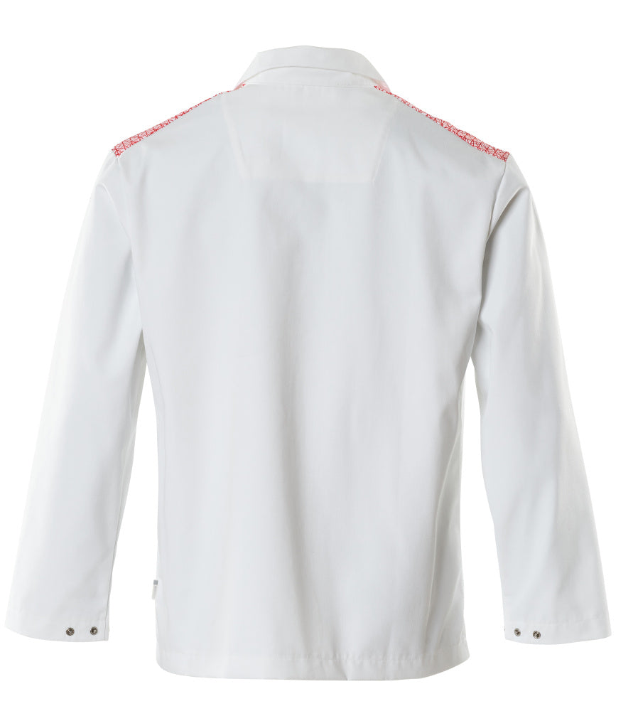 Mascot FOOD & CARE  Smock 20252 white/traffic red