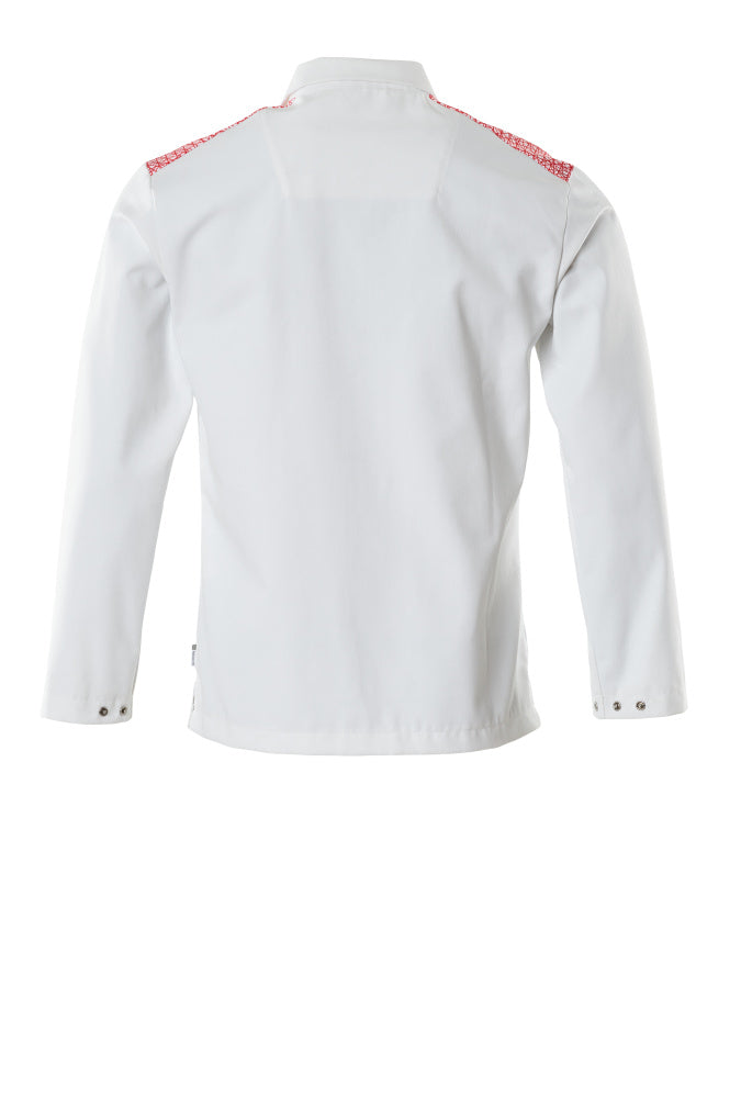 Mascot FOOD & CARE  Jacket 20254 white/traffic red